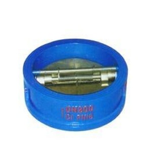 Vanne papillon anti-retour Longyao Shuangyong D77X-10 16Q de type Wafer pour applications d'eau basse pression - Product Image 1
