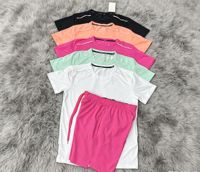 Ensemble de sport 2 pièces pour homme, été, t-shirt à manches courtes et short, ensemble de fitness réfléchissant, ensemble athlétique assorti pour la course à pied et la salle de sport