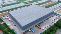 Nave Industrial Prefabricada Ligera de Acero, Estructura Metálica para Almacén, Taller o Fábrica