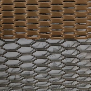 מחיר נמוך יותר לוחות מתכת דקורטיביים רשת יהלומים אלומיניום דקורטיביים רשת מורחבת למכירה - Product Image 1