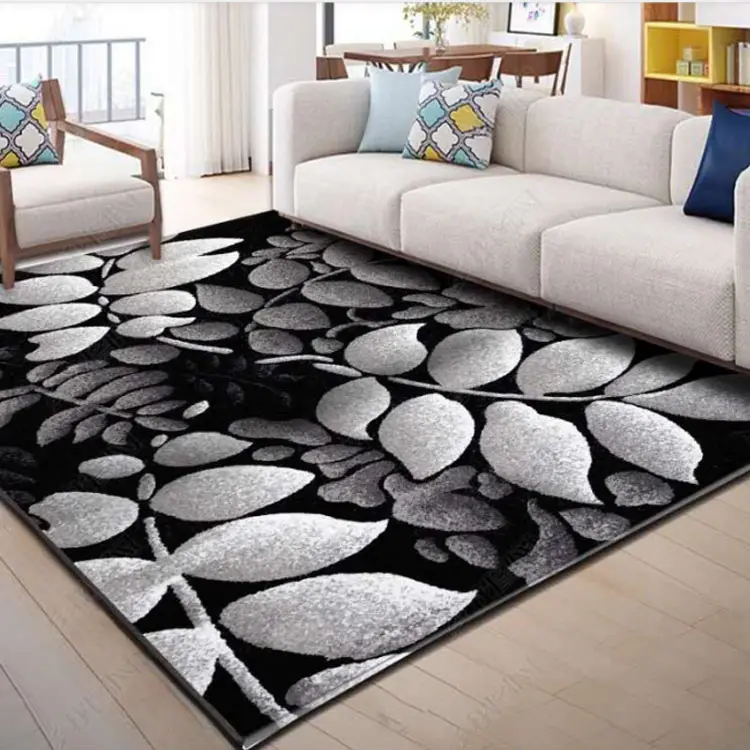 רך וידידותי לעור בית שאגי שטיח הדפסת 3d רצפת עיצוב הבית מלון שטיח