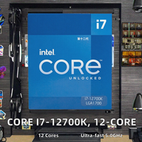 Nouvelle vente flash Processeur de bureau Intel Core i7-12700K de 12e génération, 12 cœurs, 64 bits, 3,6 GHz, 25 Mo de cache L3