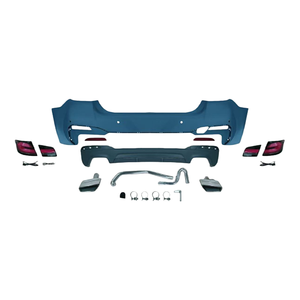 बीएमडब्ल्यू 5 सीरीज एफ 10 (2011-2017) को संशोधित किया गया और G30 लाख टन स्पोर्ट्स स्टाइल बॉडी क्लैडिंग किट एफ 10 जी 30 एमटी शैली में अपग्रेड किया गया है। - Product Image 5