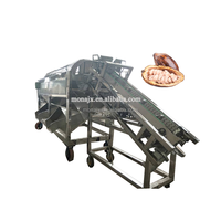 Coupeur de dosettes de cacao d'usine | Batteuse de dosettes de cacao Machine à casser les dosettes de cacao | Ligne de production de coupe de dosettes de cacao