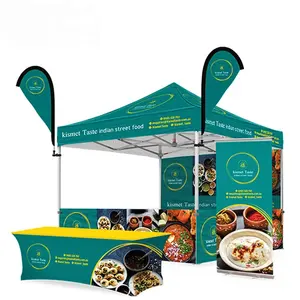 Costume 10x10 10x20 20x20 Aço Alumínio Quadro Canopy Trade Show Tent Pop Up Outdoor Evento Publicidade Barraca Para Eventos Canopy