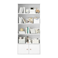 Petit Organisateur en Bois, Étagères de Rangement, Meuble de Bureau, Meuble de Balcon, Petite Armoire à Dossiers pour Bureau