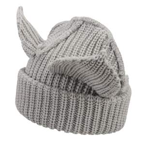 Neue Harajuku Elfen ohren Gestrickte Mützen Mütze Niedlicher kleiner Teufel Katzen ohr Warmer Hut Frauen Mädchen Y2K Winter Wolle Kapuzen mützen - Product Image 3