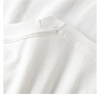 T-shirt pour homme en coton lourd surdimensionné avec broderie personnalisée, lavage à l'acide uni, impression en relief, impression graphique personnalisée DTG