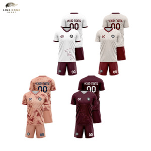 เสื้อฟุตบอลผู้ใหญ่แบบยูนิเซ็กซ์พิมพ์ลายด้วยความร้อนระบายอากาศได้แห้งเร็วเสื้อตาข่ายแขนสั้น - Product Image 2