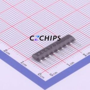 Red de Resistencias A09-472JP SIP-9-2.54mm (Número de Resistencias: 8) (Resistencia: 4.7kOhm Precisión: 5%) - Product Image 1