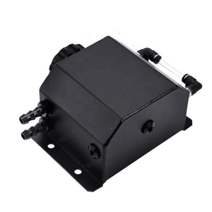Coolant Overflow Tank Bottle Recovery Reservoir Aluminum JDM <strong>Container</strong> Universal 1L <strong>Water</strong> Radiator - Product Image 3