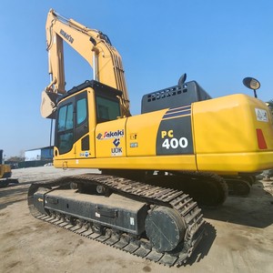 Excavatrice sur chenilles hydraulique Komatsu PC400 d'occasion de haute qualité, 40 tonnes, godet de 1,9 m, moteur de 246 kW, pompe, composants principaux prêts à l'emploi - Product Image 1