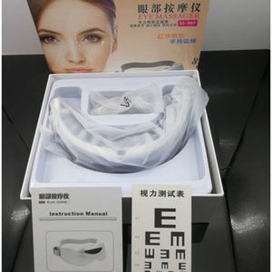 Masque de massage oculaire électrique sans fil, recharge USB sans fil, massage infrarouge des yeux - Product Image 4