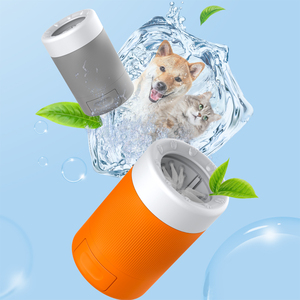 <b>Pet</b> Foot Washing Cup Dog Out <b>Cleaning</b> and Grooming Paw Washing Artifact Intelligent Automatic Foot Washing and Foot <b>Bath</b> Cup Too - Product Image 1