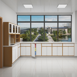 خزائن طبية عالية الجودة من UKEN مع ألواح كهربائية، خزائن جانبية فولاذية، طاولات معالجة لغرف العلاج - Product Image 2