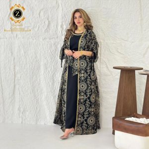 Zaynab mujeres musulmanas vestido Emmes bata alta calidad Abaya nueva <span class=keywords><strong>moda</strong></span> árabe chica últimos diseños Burqa Jalabiya Ramadan Abaya - Product Image 5