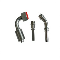 Conector Hidráulico Flexible, Accesorios Sin Mantenimiento, Mangueras 45 #   Excavadora de Acero
