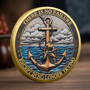 Ancre de voile en bronze Pièce inspirante Cadeaux de motivation pour tous - Product Image 1