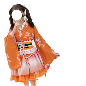 Costume de cosplay de scène de mode, robe kimono traditionnelle japonaise, anime Lovelive, Love Live pour femmes et filles, ensemble de robe - Product Image 4