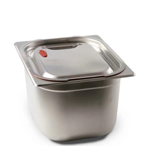 Plat de service en acier inoxydable de style européen avec couvercle épais et hermétique, restaurant et hôtel, <span class=keywords><strong>bac</strong></span> gastronorme - Product Image 3