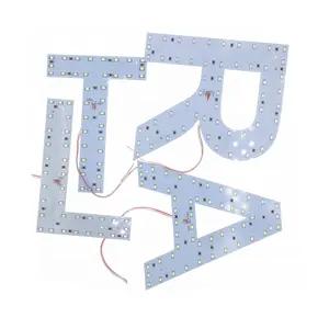 Zahlen zeichen Hauptstadt buchstaben modul 5730 smd 5050 RGB led-module 12V led alphabet brief