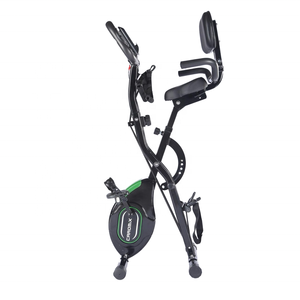 Meilleure vente Gym vélo stationnaire exercice pliant magnétique X Type vélo 1kgs volant d'inertie cardio entraînement Fitness vélo pour intérieur - Product Image 4