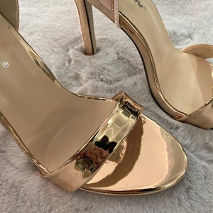 2024 New Fashion Ladies Peep Toe Stiletto Wedding Shoes High Heels for Women - Product Image 6