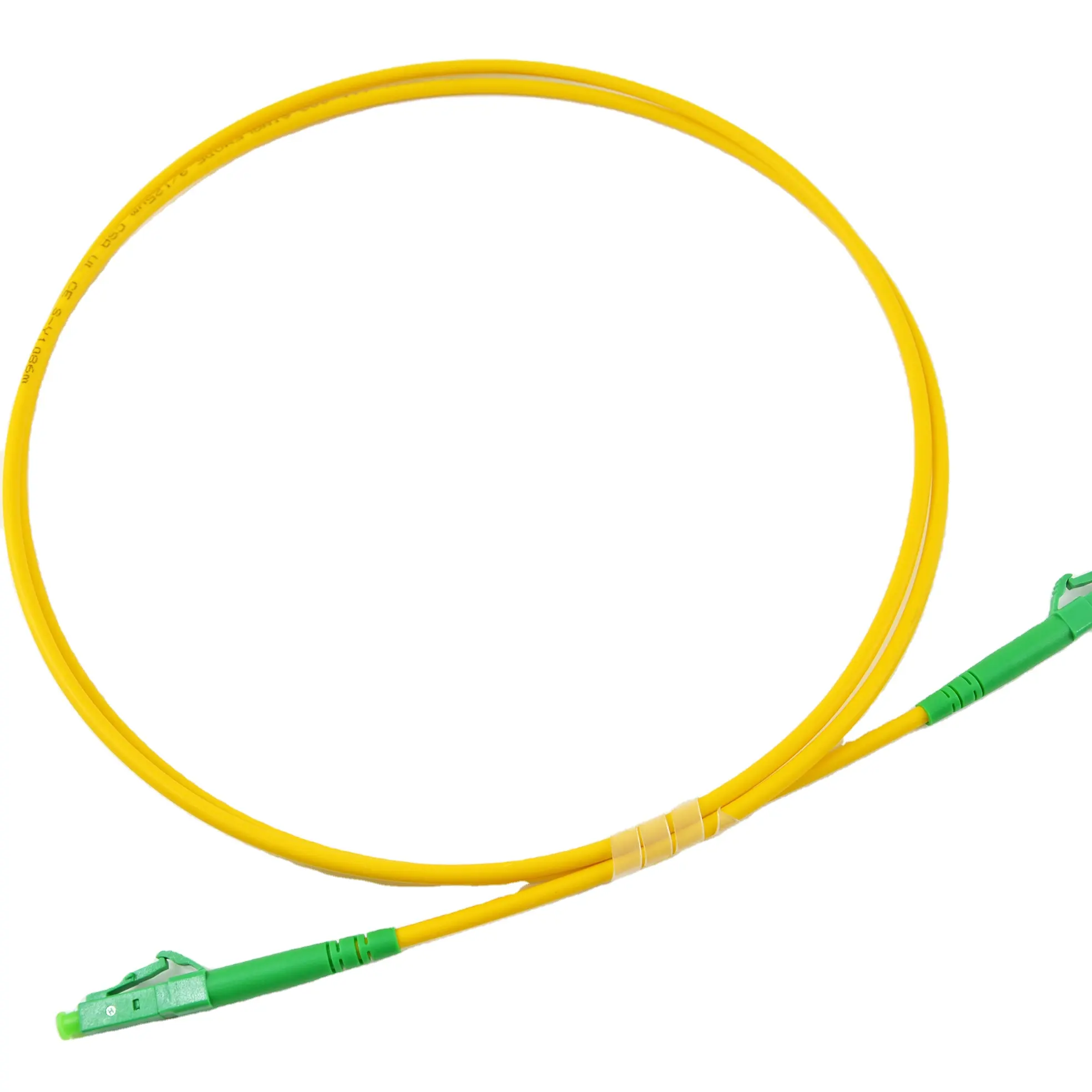 Adapter für Glasfaser-Preis anschlüsse Patchfeld kabel Glasfaser kabel LC/APC-LC /APC SM SX 0,9/2,0/3,0mm FTTH Gelb 8,1 M