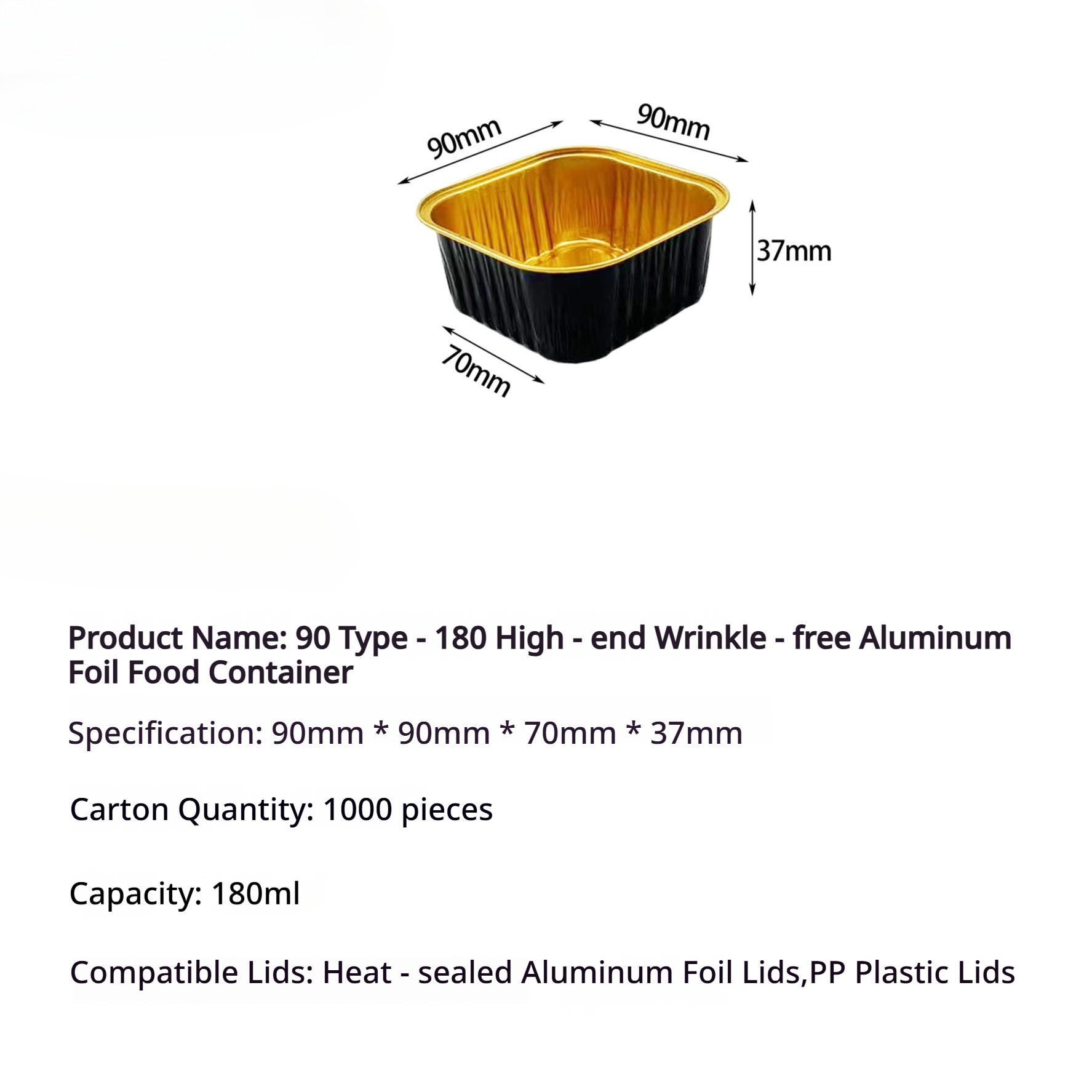 Tipo 90 (Oro Nero) - 180ML 1 pz senza tazza