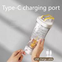 Mini presse-agrumes électrique portable, mélangeur de grande capacité de qualité alimentaire pour salle de sport, voyage et maison