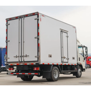 1 nuevo vehículo de logística de cadena de frío de exportación de 3 toneladas con <span class=keywords><strong>caja</strong></span> de carga personalizada completamente <span class=keywords><strong>cerrada</strong></span> pequeño camión refrigerado - Product Image 3