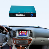 Kit d'interface décodeur sans fil Apple CarPlay et Android Auto pour Lexus LX470 2003-2007 avec fonction Mirror Link