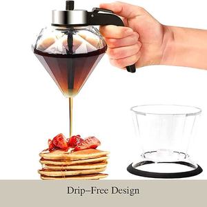 Botella Dispensadora <span class=keywords><strong>de</strong></span> Aceite <span class=keywords><strong>de</strong></span> Vidrio Diamante <span class=keywords><strong>de</strong></span> 200 ml con Soporte, Tarro <span class=keywords><strong>de</strong></span> <span class=keywords><strong>Miel</strong></span>, Utensilios <span class=keywords><strong>para</strong></span> Organizador <span class=keywords><strong>de</strong></span> Cocina, Contenedor <span class=keywords><strong>de</strong></span> Almacenamiento - Product Image 3