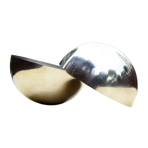 Media Esfera de Acero Inoxidable Estándar AISI 304 de 20 mm a 2000 mm con 3 mm de Espesor, Bolas Semirredondas, Accesorio de Tubería de Acero Metálico - Product Image 2