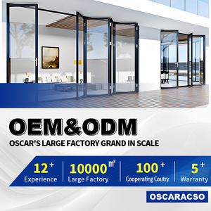 <span class=keywords><strong>Porta</strong></span> Pieghevole con Funzione di Blocco, Divisorio Moderno ed Elegante <span class=keywords><strong>per</strong></span> Soggiorno, Camera da Letto, Balcone, Porte Bifold - Product Image 6