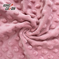Kingcason – câlin pour bébé M100 % Polyester doux pour la peau, Anti-boulochage, Anti-rides, tissu Super doux pour couverture de bébé