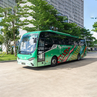 Autocar de luxe Guangtong Highway neuf, 12m, diesel, 50 places, automatique, conduite à droite, toit surélevé, personnalisé, nouveau, pour le tourisme, plancher plat