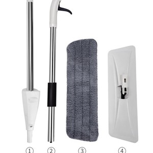 Manufacturer Wholesale Stainless Steel Pole Cotton Thread Flat Spray Water <strong>Mop</strong> Household Lazy <strong>Mop</strong> Hands-Free Washing <strong>Floor</strong> <strong>Mop</strong> - Product Image 4