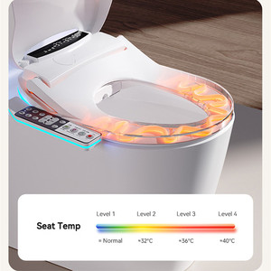 Automático Lento Fechar Eletrônico Aquecido Inteligente U V Forma Bidé Assento Sanitário Com Função De Abertura De Tampa Automática - Product Image 3