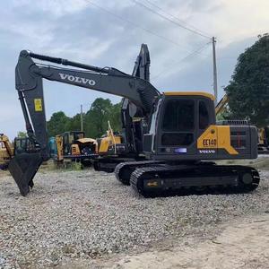 Japón utilizó Komatsu, excavadora original importada VOLVO 140, excavadora usada Volvo EC140 EC140blc de 14 toneladas a la venta - Product Image 2
