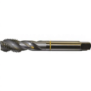 Macho de roscar estándar Ttake Ta1461, helicoidal de 40 grados, sin recubrimiento, para orificios ciegos, tolerancia 6H, machos y terrajas - Product Image 2