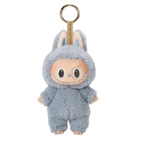 En stock : Figurine en vinyle Labubu Bubble Mart, collection Macaron, poupée en peluche faite à la main avec des personnages de Frozen