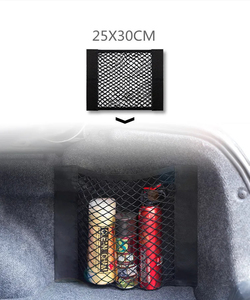 <span class=keywords><strong>Auto</strong></span> Organizador Seat Back Bag Voltar Traseiro Mesh Trunk Seat <span class=keywords><strong>Elastic</strong></span> String <span class=keywords><strong>Net</strong></span> Magic Sticker Carro Universal Saco De Armazenamento Bolso - Product Image 4