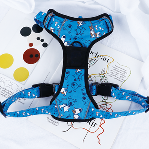 Arnés Reflectante para Perro con Diseño Personalizado al por Mayor, Malla Acolchada Suave, Hebillas Laterales Dobles, Anillo en D Trasero Seguro - Product Image 4