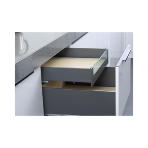 Série de qualité supérieure Glissière de tiroir en métal mince à fermeture douce Q3369-F-G Glissières de quincaillerie d'armoire - Product Image 1