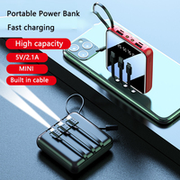 Vente directe usine : Nouvelle mini batterie externe 20000 mAh, Power Bank 10000 mAh, portable, logo personnalisé, haute capacité