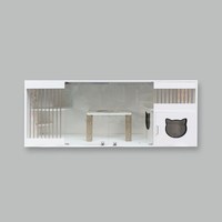 Nichoir et cage pour chien en bois pur, respirant, sans toxines ni pollution, avec fermeture à pression, prix abordable, stable et chaud