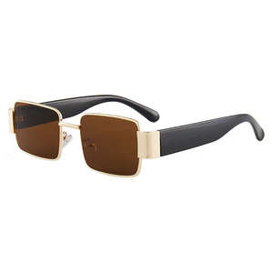 Gafas de sol versátiles de tendencia de moda de alta calidad gafas cuadradas de Marco grande para mujeres y hombres - Product Image 2