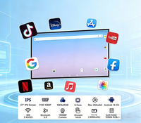 Televisor Todo en Uno Inteligente con Pantalla Táctil de 21.5' Android 15, Pantalla IPS FHD, Altavoces Integrados, Cámara, Opción OEM para Uso en Ascensores