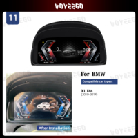 Voyeego 12.3 pouces voiture Smart LCD tableau de bord compteur de vitesse multimédia tableau de bord pour BMW X1 E84 LCD Instrument